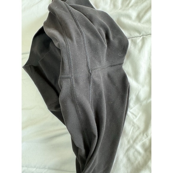 LULULEMON Align HR Pant Womens Size 6 Black Stretch Athleisure 21" Leggings EUC - Picture 5 of 8